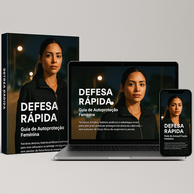 Mockup do Guia Defesa Rápida